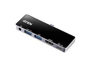 4710469340635 - ATEN UH3238 Travel Dock - Dockingstation - USB-C 32 Gen 1   Thunderbolt 3 - HDMI