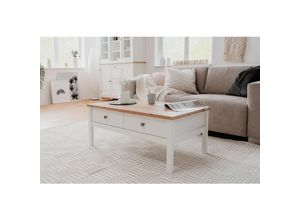 4251105958031 - Couchtisch Juno Weiß   Artisan Oak