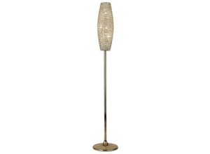 5055487422635 - Inspired Lighting - Inspired Diyas - Kos - Stehlampe 4 Light French Gold Kristall