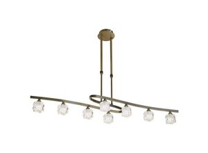 8435153218606 - Inspired Lighting - Inspired Mantra - Ice - Teleskop 8 Light G9 eco Antik Messing