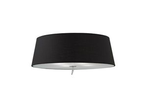 5055498610465 - Inspired Lighting - Inspired Mantra - Ninette - Decke 4 Licht E27 Chrom poliert mit schwarzem Farbton