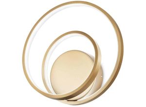 8021696269405 - Idealluxlighting - led Dekorative Swirl Integrierte LED-Wandleuchte Gold 3000K