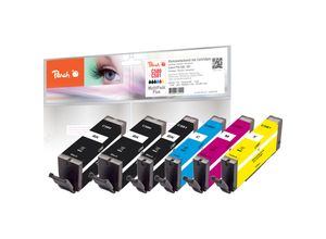 7640182381912 - C580 6 Druckerpatronen (2*bk bkph c m y) ersetzt Canon PGI-580 CLI-581 2078C005 für zB Canon Pixma TS 8351 a Canon Pixma TS 8350 a (wiederaufbereitet) 7640182381912 - C580 6 Druckerpatronen (2*bk bkph c m y) ersetzt Canon PGI-580 CLI-581 2078C005 für zB Canon Pixma TS 8351 a Canon Pixma TS 8350 a (wiederaufbereitet)