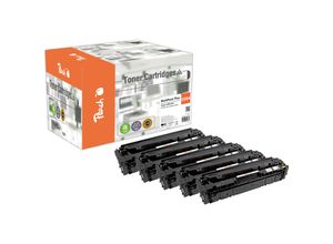 7640460541335 - HP 054 5 Toner (2*bk c m y) ersetzt Canon CRG-054 3024C002*2 3023C002 3022C002 3021C002 für zB Canon iSENSYS MF 642 Cdw (wiederaufbereitet)