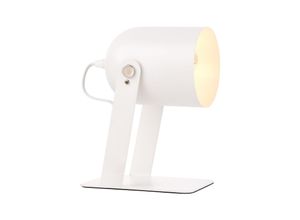 4004353290688 - Lampe Yan Tischleuchte 29cm weiß 1x A60 E27 30W geeignet für Normallampen (nicht enthalten) Mit Schnurzwischenschalter - weiß - Brilliant