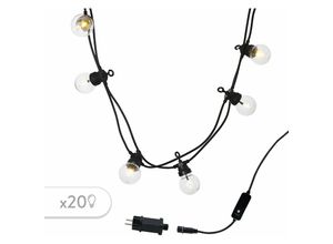 3760093541190 - lumisky LED-Lichtergirlande Party in Warmweiß - (L)960 cm