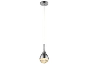 8435435325350 - Schuller Lighting - Schuller Elie - Integrierter LED-Kristalldeckenanhänger Chrom-Blaseneffekt