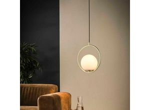 8435427133314 - Barcelona Led - Kristallkugel-Pendelleuchte kate Farbe Gold­far­ben - Gold­far­ben