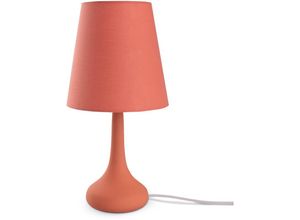 4251393948967 - Paco Home - Tischlampe E14 Lampe Tischleuchte Für Kinderzimmer u Wohnzimmer Modern ohne Leuchtmittel Orange