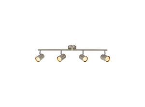 5017588736899 - Saxby Lighting - Saxby Arezzo - 4 Lichtscheinwerfer Bar Satin Chrome Effekt Chromplatte GU10