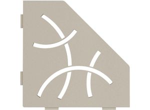 4011832177125 - Schlüter-systems Kg Deutschland - Schlüter SES2D6TSC-E-S2 Ablage Curve 75x195x195x75mm Creme