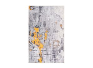 4063074482109 - Teppich ARTE ESPINA Peron 300 Teppiche Gr B L 160 cm x 230 cm 5 mm 1 St grau (grau goldfarben) Esszimmerteppiche