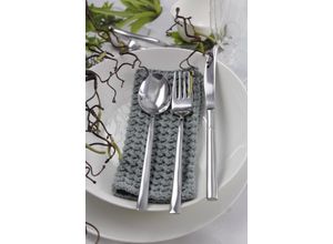 4032955192536 - Besteck-Set MULEX Morena Essbesteck-Sets Gr 60 tlg silberfarben Besteckgarnituren Edelstahl 180 hochglanzpoliert