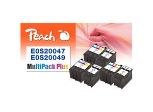 7640162839860 - E020 6 Druckerpatronen bk ersetzt Epson S020047 S020049 für zB Epson MJ 1500 K Epson Machjet 1500 K Epson Machjet 3000 C Epson MJ 3000 C