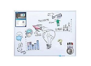 4016946209724 - FRANKEN ECO Whiteboard SC4202 Wandmontiert Magnetisch Emaille 90 x 60 cm