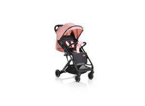 3800146235741 - Kinderwagen Buggy Trento faltbar Moskitonetz Getränkehalter Hinterradbremse rosa