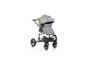 3800146234805 - Kinderwagen Gala Tragetasche Sportsitz umbaubar Wickeltasche Sitz umkehrbar dunkelgrau