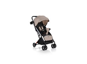 3800146235765 - Kinderwagen Buggy Genua Moskitonetz faltbar Getränkehalter 5-Punkt-Gurt beige