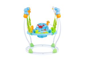 3800931053338 - Hopser Jumper Jump & Play Sitz drehbar Spielcenter Melodien Licht blau