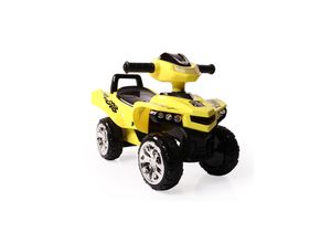 3800146242817 - Rutscher Kinderquad No Fear JY-Z05 mit Musikfunktion ab 18 Monate bis 25 kg gelb