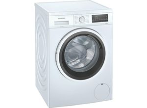 Image of IQ500, Waschmaschine, unterbaufähig - Frontlader, 9 kg, 1400 U/min. WU14UT41 - Weiß - Siemens