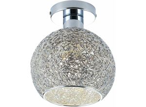 Image of Deckenlampe aus Aluminium Mini-Deckenleuchte für Garderobe, Flur und Wohnzimmer (Durchmesser Deckenleuchte: 15cm)
