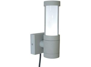 5024005498308 - Elstead - Garden Zone GZ-BETA3 Wandleuchte Beta 3x1W led Aluminium Silber matt H22cm B85cm IP54