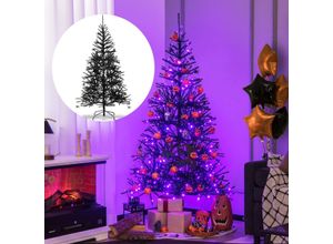 0794094639450 - 183cm Künstlicher Weihnachtsbaum beleuchtet 250 LED-Leuchten in Lila