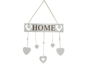 4250965952760 - Deko-Buchstaben MYFLAIR MÖBEL & ACCESSOIRES Home Dekofiguren Gr B H T 30 cm x 2 cm x 48 cm beige (natur) Deko-Objekte Dekofiguren Wanddeko mit Schriftug & Herzen Wohnzimmer