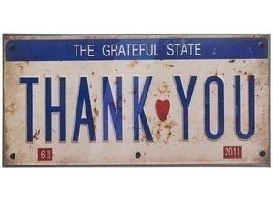 4250965941139 - Metallschild Grateful State