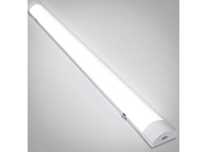 0726503425163 - Led Feuchtraumleuchte Werkstatt Deckenleuchte Neutralweiß Keller 120 cm - Weiß - Vingo