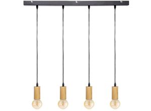 3560233818218 - Atmosphera Créateur Dintérieur - Hängeleuchte ays Rahmen aus Holz 80 cm