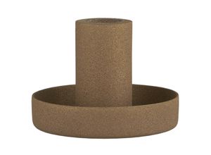 5709898349400 - Kerzenhalter für dünne Kerze Ø 5 cm Höhe 4 cm cognac 5709898349400 - Kerzenhalter für dünne Kerze Ø 5 cm Höhe 4 cm cognac