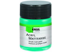 4000798755485 - Acryl Mattfarbe türkis 50 ml Künstlerfarben - Kreul