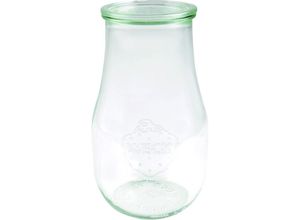 4037839387435 - Weck - EinkochglÅ ser Tulpenform 25 l Ein glÅ ser Rundrandglas mit Deckel