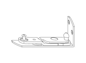 4026058014949 - Ecklager ELHSE29-13RS Eurofalz 29 13V 150kg rechts - Winkhaus