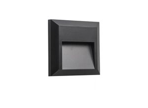 3700710821854 - Arum Lighting - spring Wall Light Balisage Schwarz 16 w Äq 20 w IP65 Température de Couleur Blanc Chaud 3000K