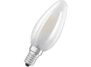 4058075602779 - OSRAM Superstar dimmbare LED-Lampe mit besonders hoher Farbwiedergabe (CRI90) für E14-Sockel mattes Glas Warmweiß (2700K) 470 Lumen Ersatz für