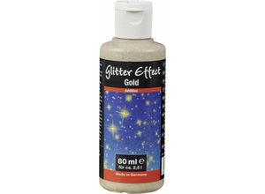 4007955733089 - Glitter Effect Gold 80 ml Struktur- & Effektfarbe - Decotric