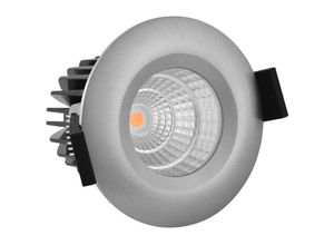 8719157002295 - Markenlos - Noxion LED-Spot Forseti Aluminium 6W 400lm 36D - 927 Extra Warmweiß Ausschnitt 72mm - IP44 - Höchste Farbwiedergabe - - 2700K - Extra