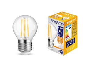 Image of E27 Filament | led Leuchtmittel | 4 Watt | Lampe Leuchte Beleuchtung Birne Glühlampe | Kugel G45 | 400 Lumen warmweiß (3000 k) 1 Stück