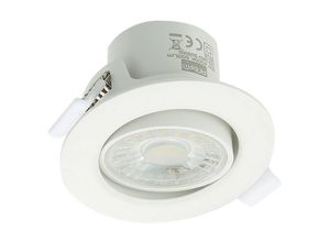 3700710814900 - Arum Lighting - Einbaustrahler Valence 8W regelbar Equ 75W Température de Couleur Blanc Chaud 3000K