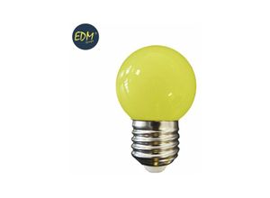 Image of LED-Lampe kugelförmig matt E27 1,5W 80 Lumen gelb EDM 35443