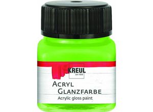 4000798792176 - Acryl Glanzfarbe lindgrün 20 ml Verzierfarbe - Kreul