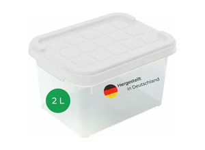 4251888511317 - Aufbewahrungsbox 1x Aufbewahrungsbox 1x Deckel - Transparent - Novaliv