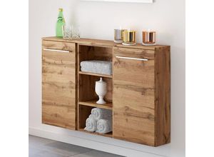 4251324915334 - Lomadox - Badmöbel Sideboard LOUNY-03 in Wotaneiche Nb b h t ca 90 66 20 cm - braun