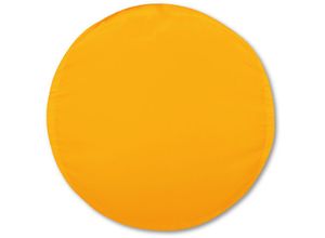 4251028166612 - Bestlivings - Kissenhülle Ellen mit und ohne Füllung 30cm rund ohne Füllung hellorange - marigold - Hellorange