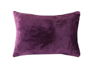 4059222265502 - Bestlivings - Kissenhülle Kuschel Celina in der Größe 40 x 60cm - Violett - Kissenbezug mit Reißverschluss - Violett