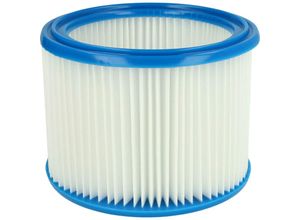 4251605254855 - Rund-Filter Falten-Filter kompatibel mit Staubsauger Saugroboter Mehrzwecksauger Nilfisk Attix 751-21 791-2M B1 - Vhbw