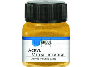 4000798772710 - Acryl Metallicfarbe gold 20 ml Verzierfarbe - Kreul